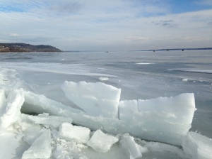 Icy Lake Champlain